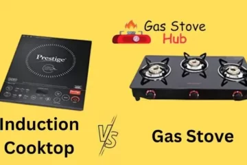 Induction Cooktop and a Gas Stove